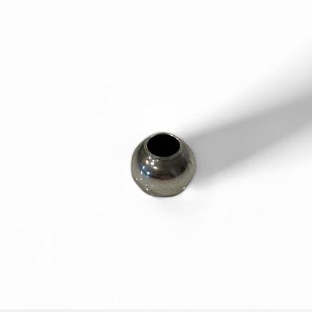 Stainless Steel Silver Jewelry Bead